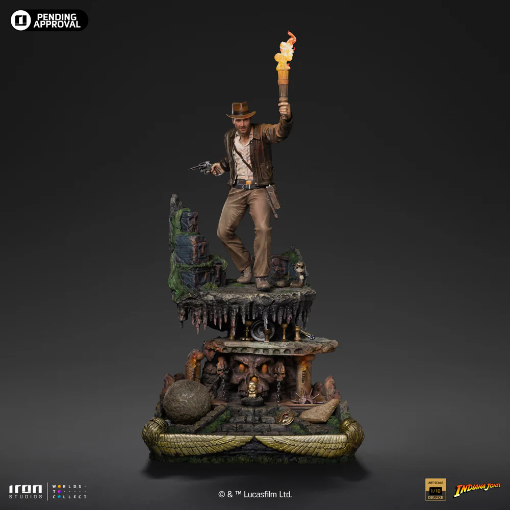 Indiana Jones Deluxe  Indiana Jones  Art Scale 1/10  Iron Studios - Image 3