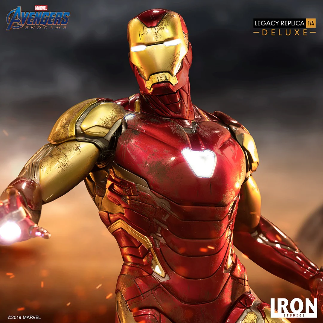 Iron Man Mark LXXXV Deluxe - Avengers: Endgame - Legacy Replica 1/4 - Iron Studios - Image 5