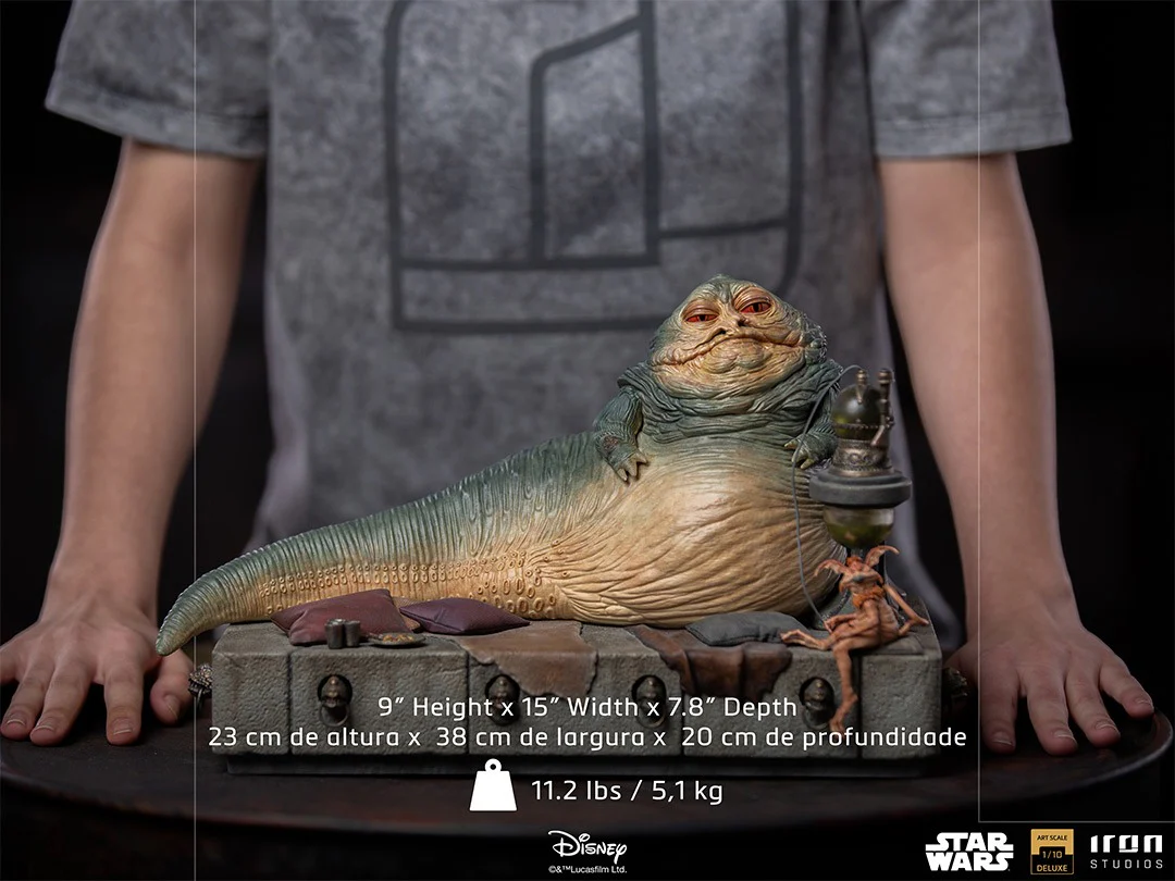 Jabba The Hutt - Star Wars - Art Scale 1/10 - Iron Studios - Image 7
