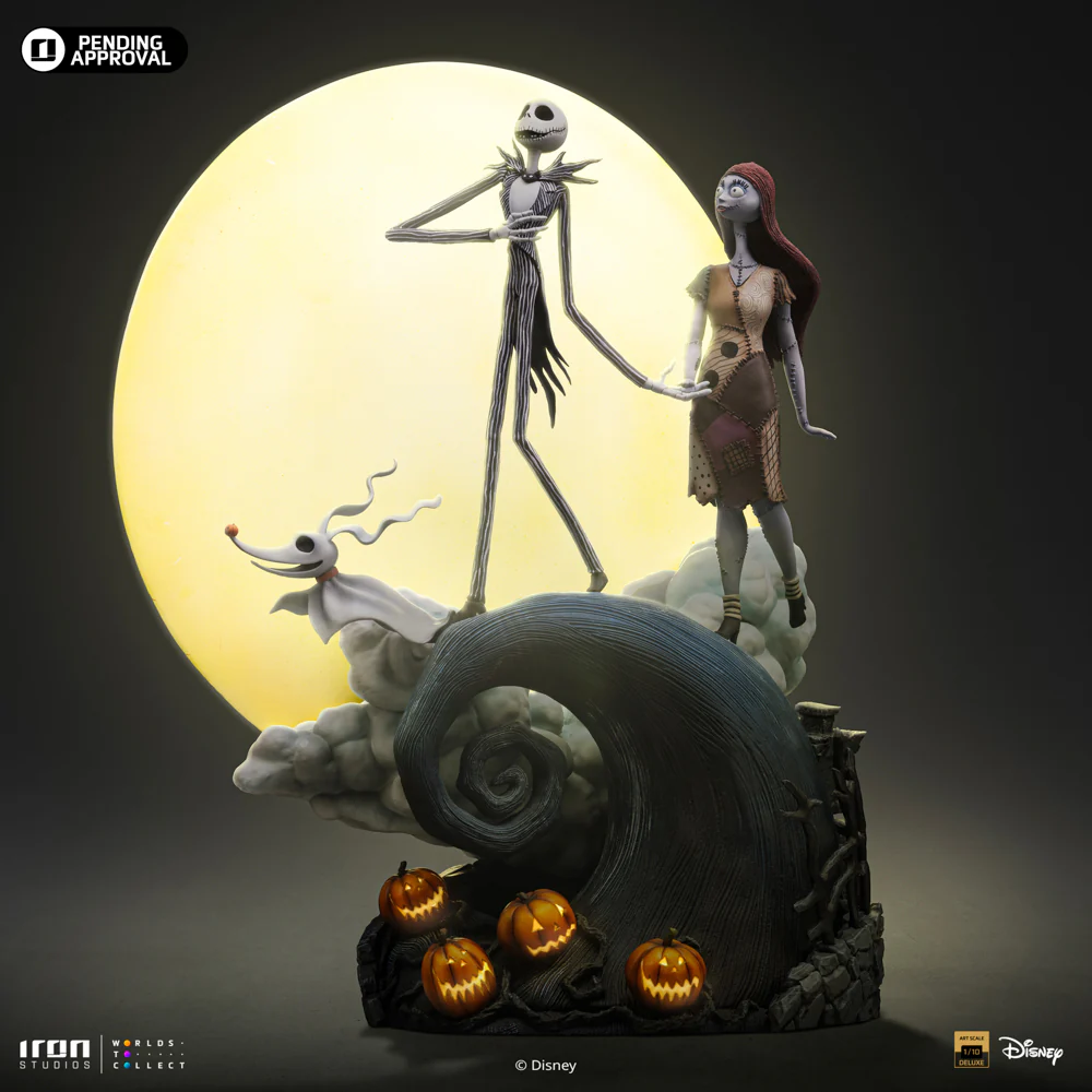 Jack and Sally - Nightmare Before Christmas - Art Scale 1/10 - Iron Studios - Image 2