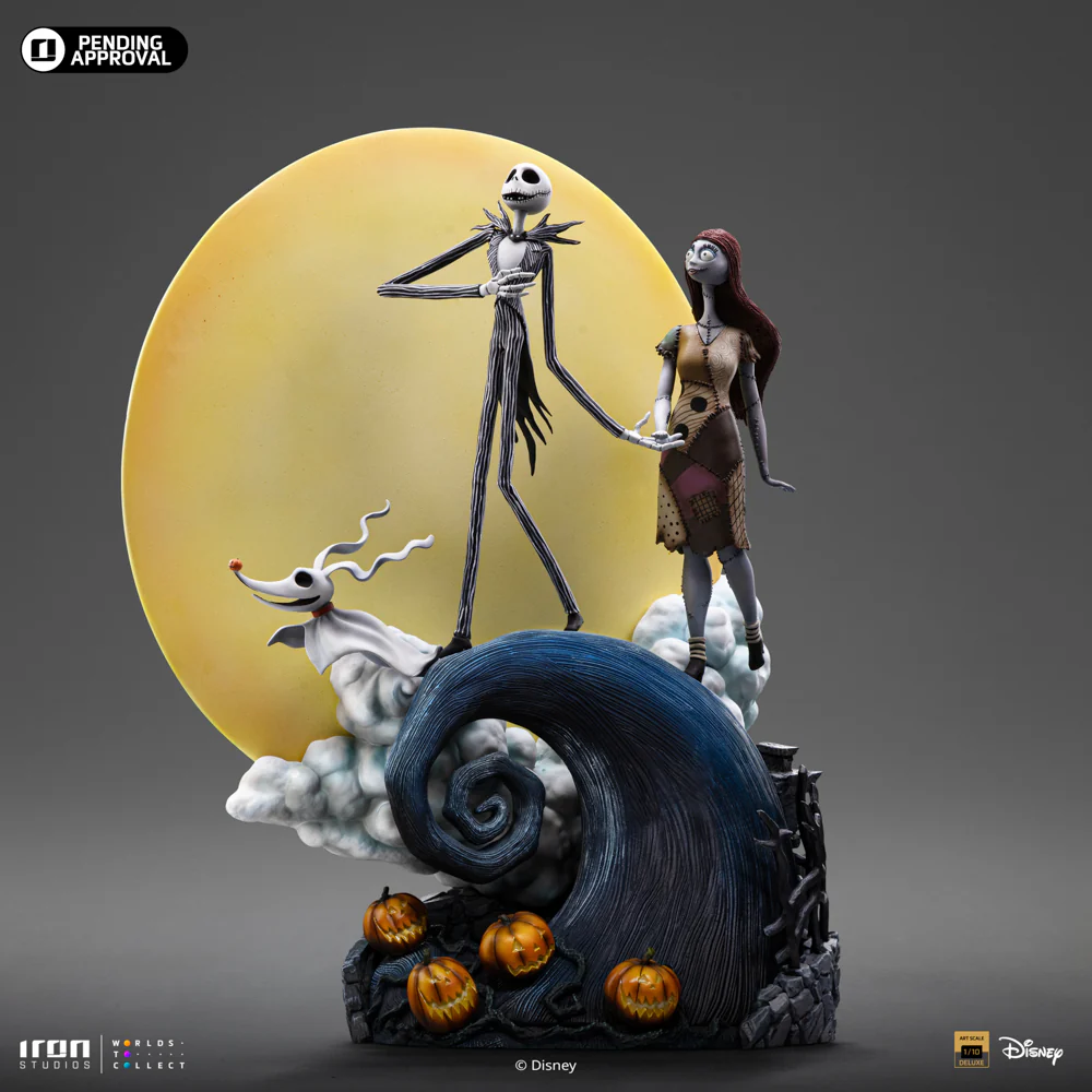 Jack and Sally - Nightmare Before Christmas - Art Scale 1/10 - Iron Studios - Image 3