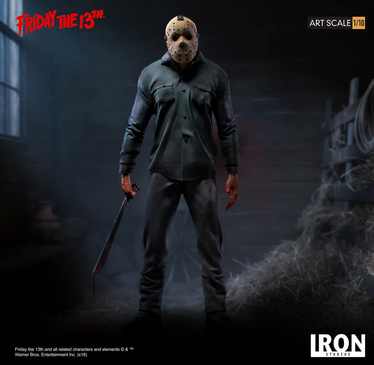 Statue Jason - Friday the 13th - Art Scale 1/10 - Iron Studios - Image 3