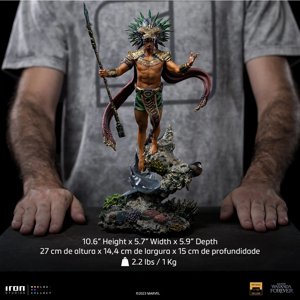 King Namor Black Panther: Wakanda Forever Art Scale 1/10 Iron Studios - Image 14