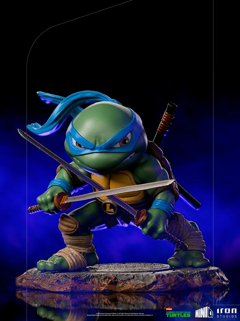 Leonardo - Teenage Mutant Ninja Turtles - Minico - Iron Studios - Image 3