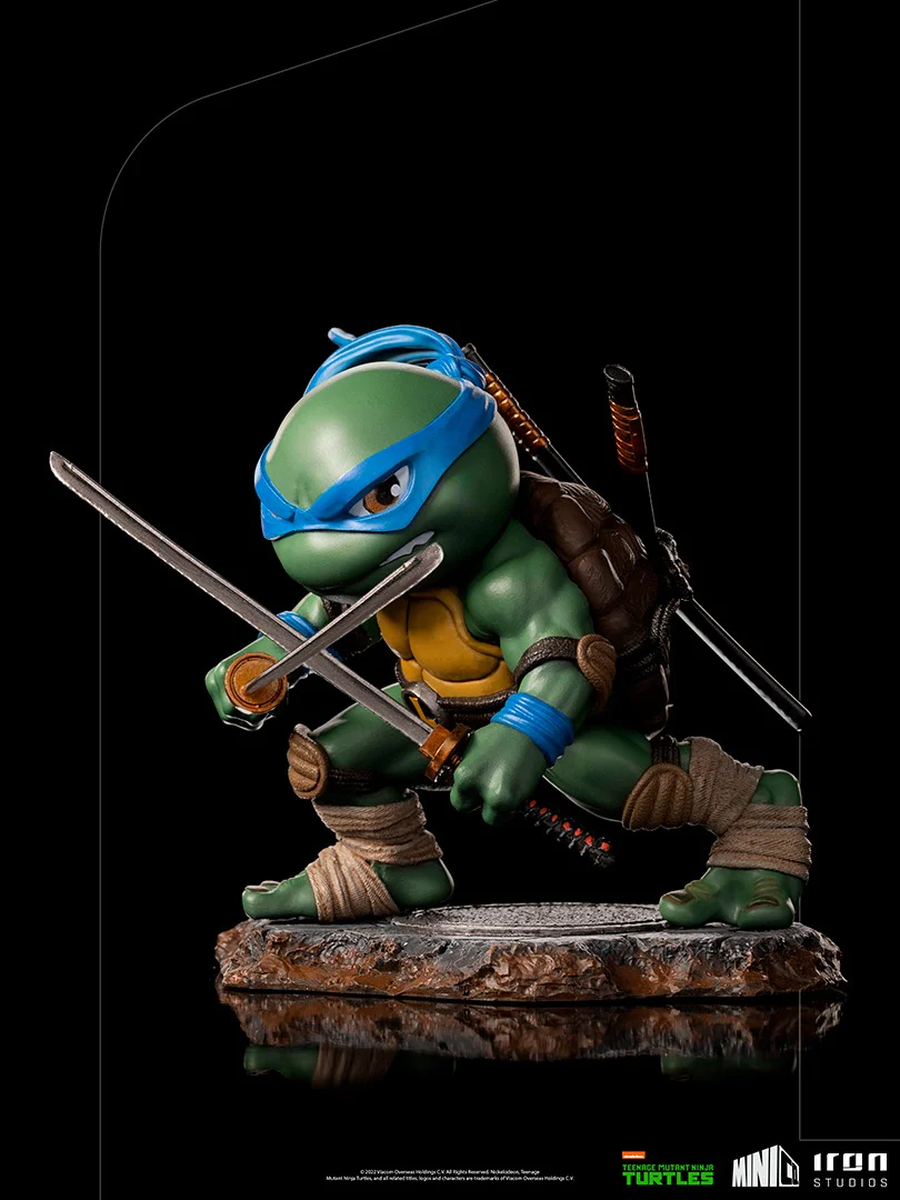 Leonardo - Teenage Mutant Ninja Turtles - Minico - Iron Studios - Image 5