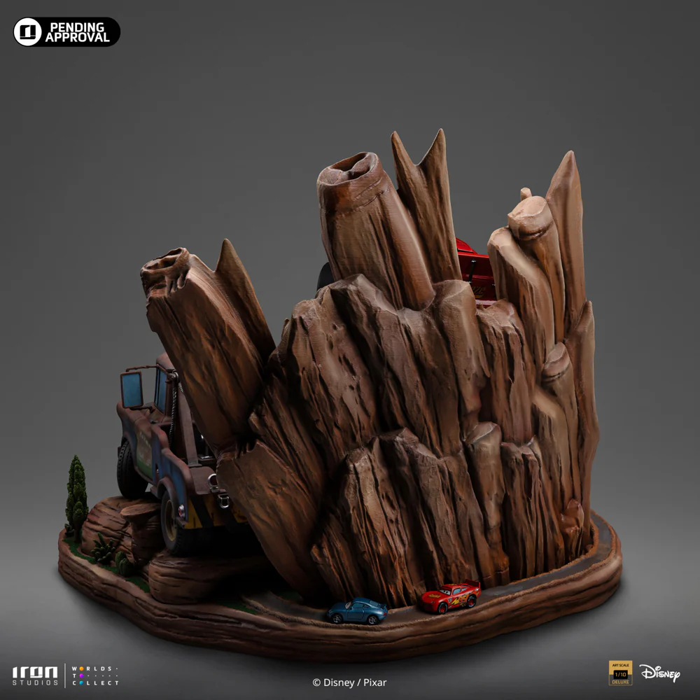 Lightning Mcqueen and Tow Mater - Cars - Art Scale 1/10 - Iron Studios - Image 5