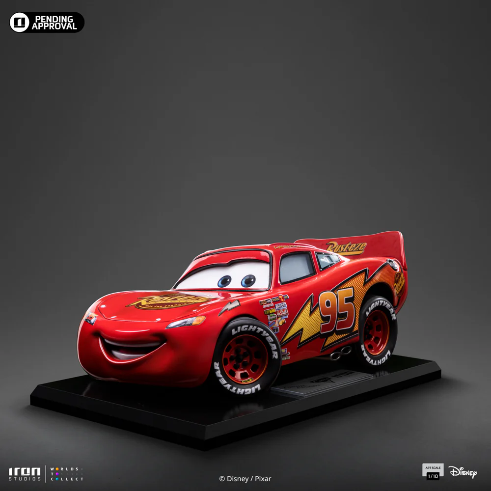 Lightning Mcqueen - Cars - Art Scale 1/10 - Iron Studios - Image 3