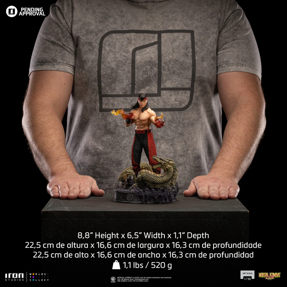Liu Kang Mortal Kombat Art Scale 1/10 Iron Studios - Image 11
