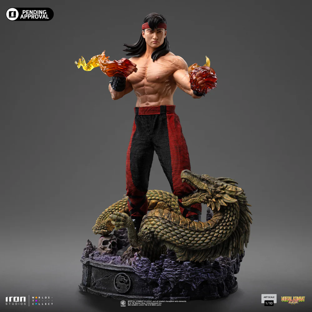 Liu Kang Mortal Kombat Art Scale 1/10 Iron Studios - Image 4