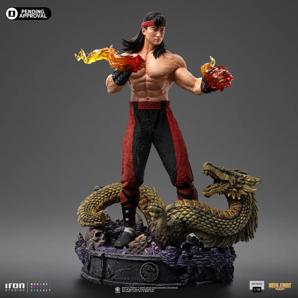 Liu Kang Mortal Kombat Art Scale 1/10 Iron Studios - Image 5