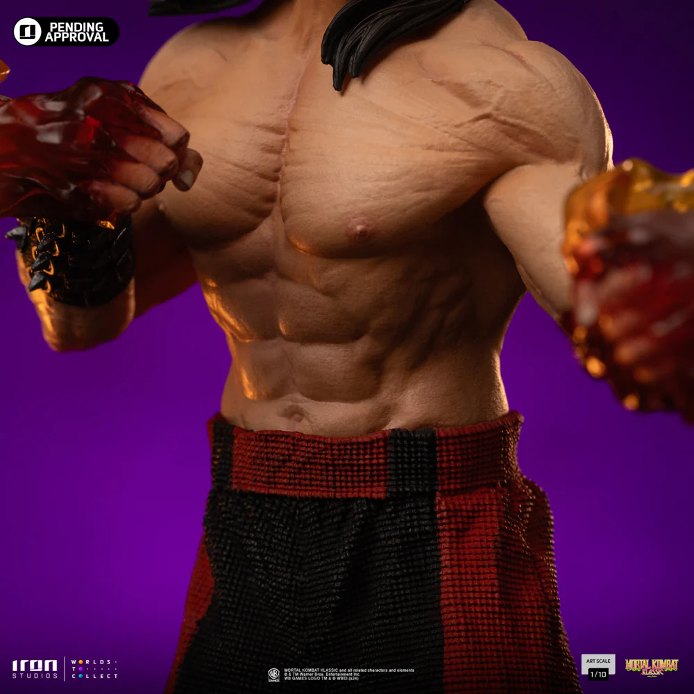 Liu Kang Mortal Kombat Art Scale 1/10 Iron Studios - Image 6