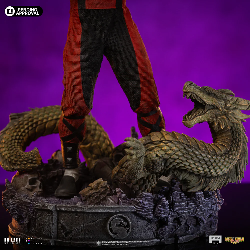 Liu Kang Mortal Kombat Art Scale 1/10 Iron Studios - Image 8