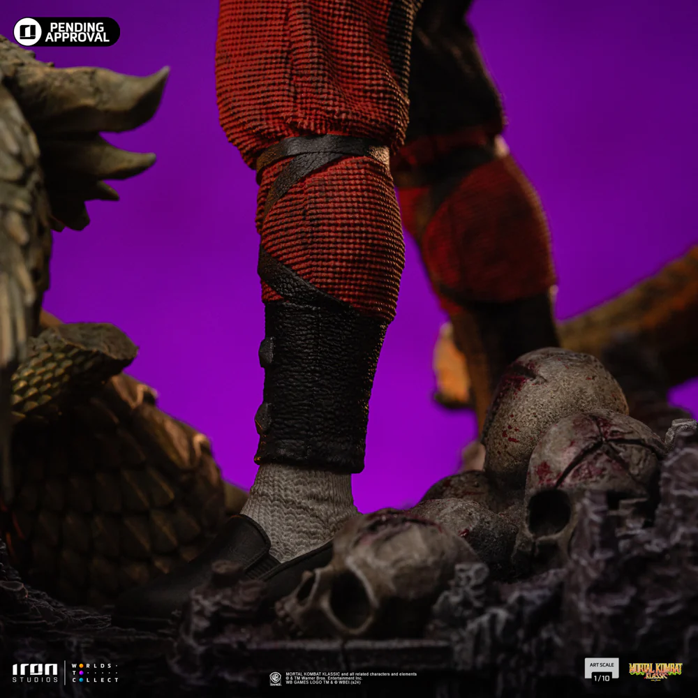 Liu Kang Mortal Kombat Art Scale 1/10 Iron Studios - Image 9