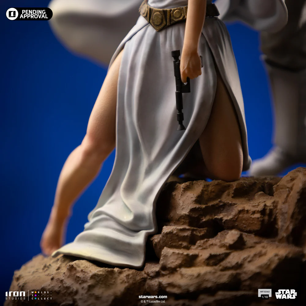 Statue Luke and Leia - Star Wars - Art Scale 1/10 - Iron Studios - Image 9