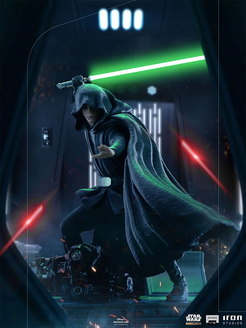 Luke Skywalker Combat Version - Star Wars: The Mandalorian - Art Scale 1/10 - Iron Studios - Image 3