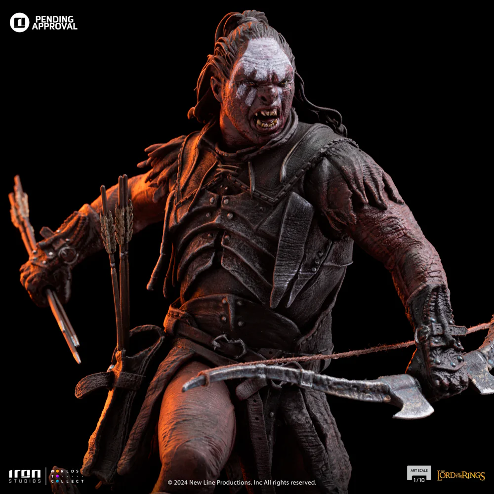 Lurtz UrukHai Leader The Lord of the Rings Art Scale 1/10 Iron Studios - Image 10
