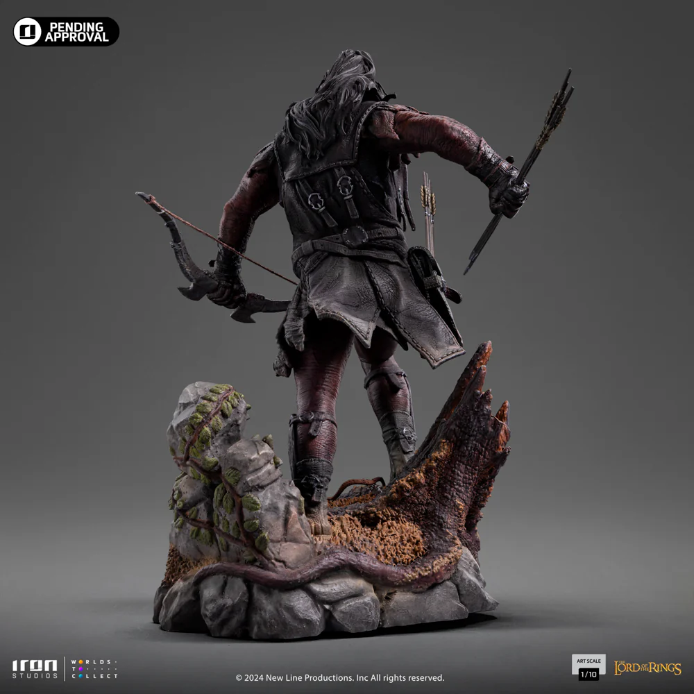Lurtz UrukHai Leader The Lord of the Rings Art Scale 1/10 Iron Studios - Image 5