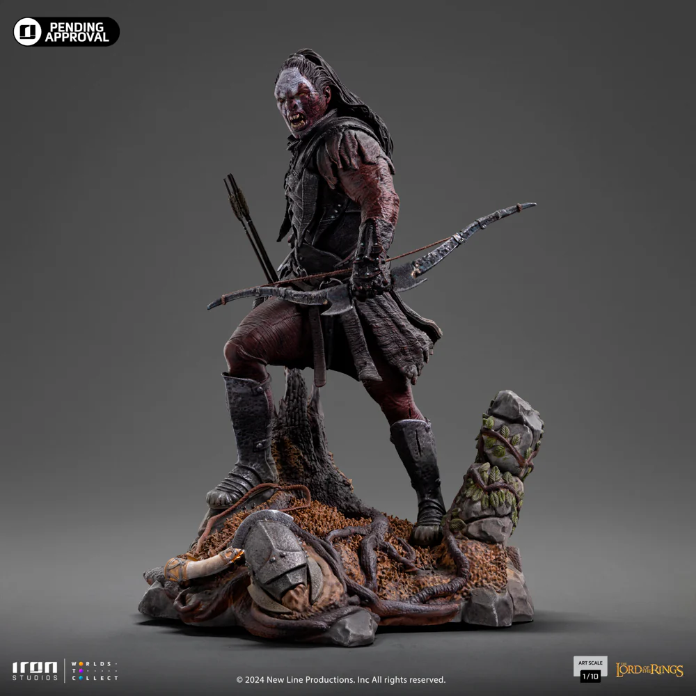 Lurtz UrukHai Leader The Lord of the Rings Art Scale 1/10 Iron Studios - Image 6
