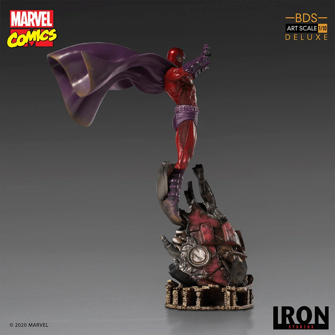 Statue Magneto Deluxe - X-men Marvel Comics - Bds Art Scale 1/10 - Iron Studios - Image 3