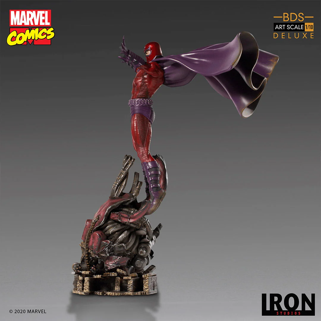 Statue Magneto Deluxe - X-men Marvel Comics - Bds Art Scale 1/10 - Iron Studios - Image 6