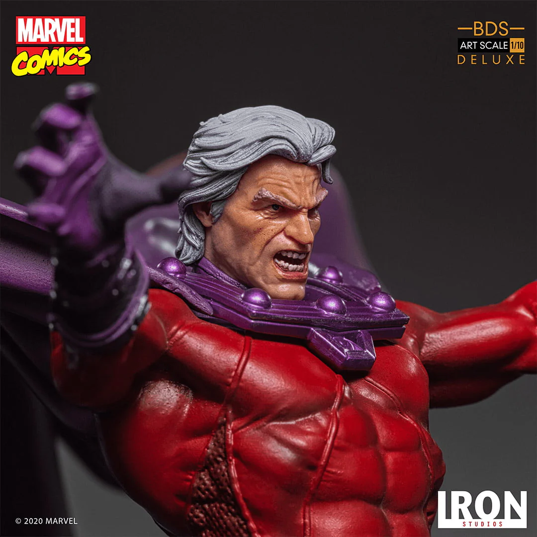 Statue Magneto Deluxe - X-men Marvel Comics - Bds Art Scale 1/10 - Iron Studios - Image 7