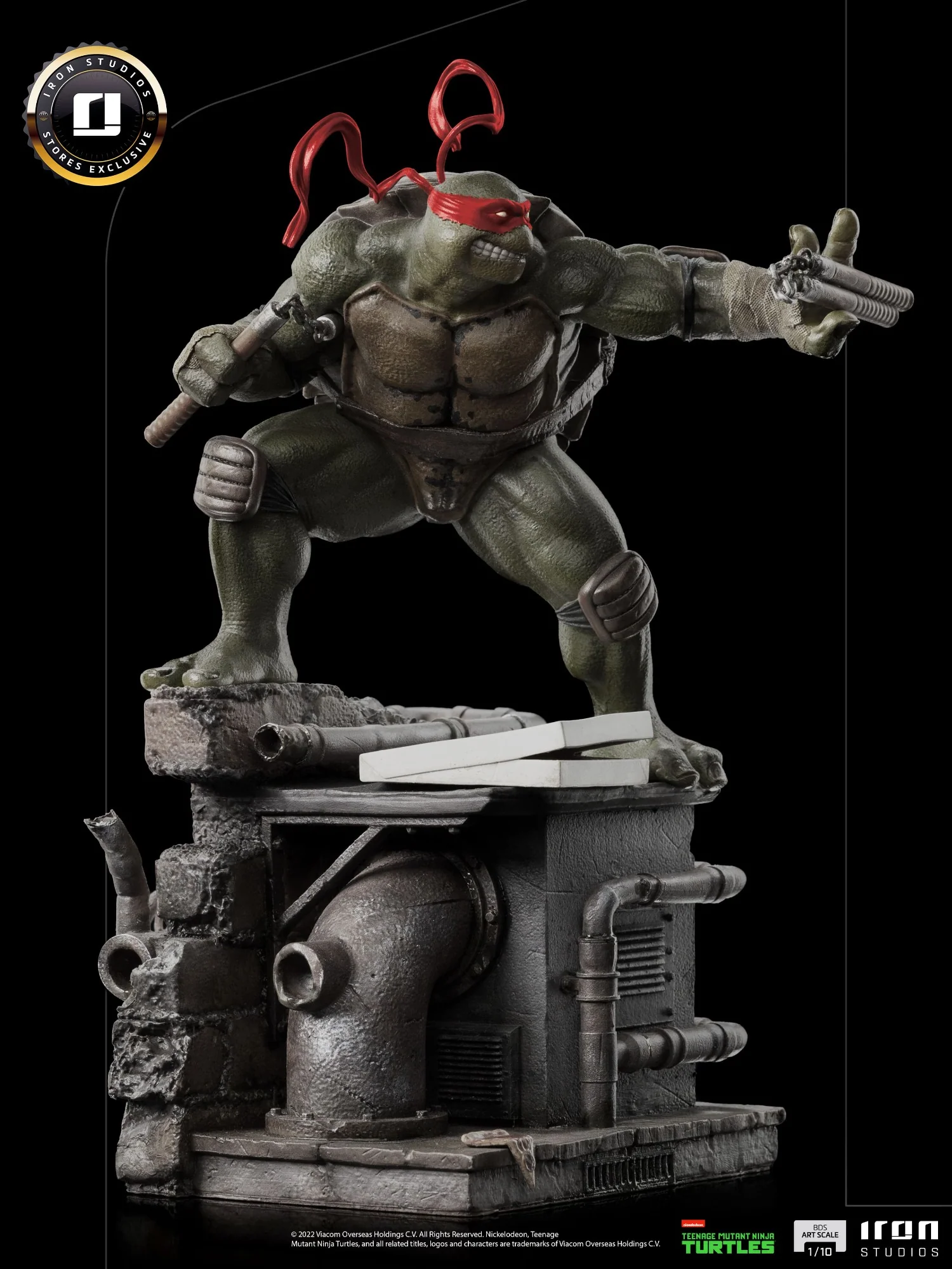 Michelangelo (Comics Version) - Teenage Mutant Ninja Turtles - BDS Art Scale 1/10 - Iron Studios - Image 5