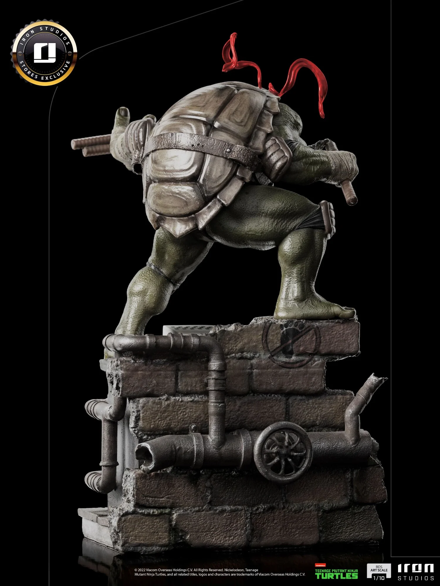 Michelangelo (Comics Version) - Teenage Mutant Ninja Turtles - BDS Art Scale 1/10 - Iron Studios - Image 6
