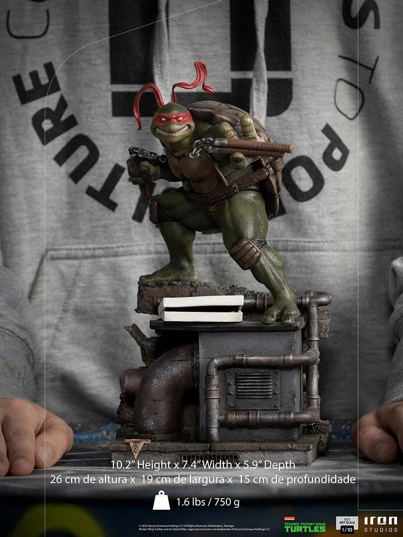 Michelangelo (Comics Version) - Teenage Mutant Ninja Turtles - BDS Art Scale 1/10 - Iron Studios - Image 7