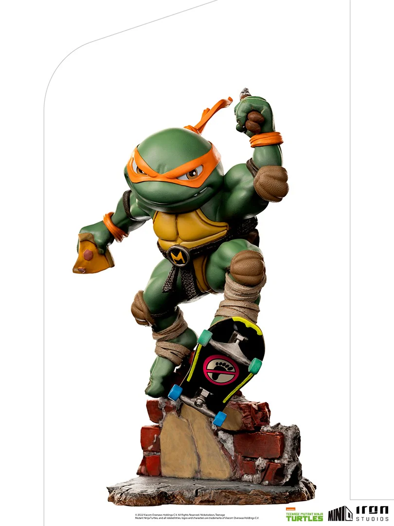 Michelangelo - Teenage Mutant Ninja Turtles - Minico - Iron Studios - Image 4