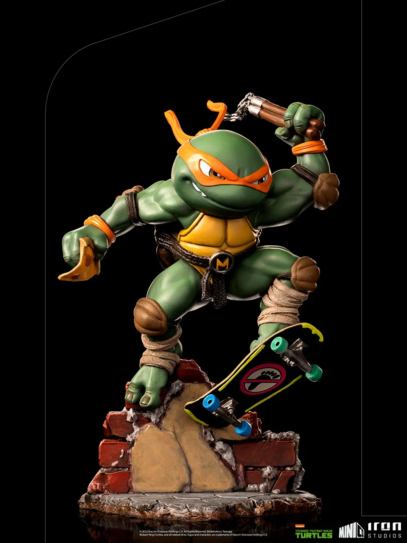 Michelangelo - Teenage Mutant Ninja Turtles - Minico - Iron Studios - Image 5