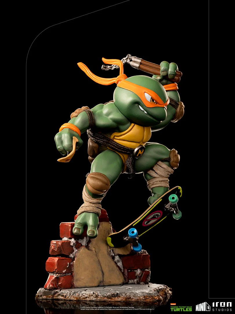 Michelangelo - Teenage Mutant Ninja Turtles - Minico - Iron Studios - Image 6