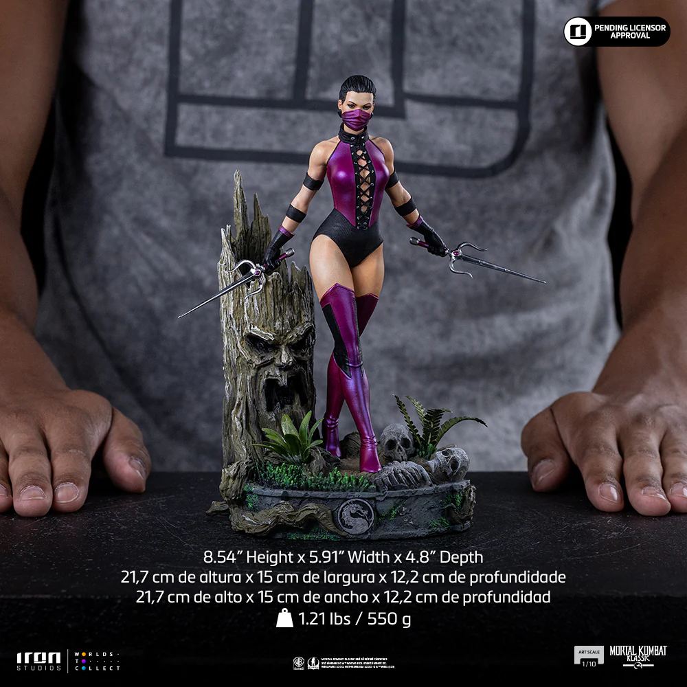 Pre-Order - Statue Mileena - Mortal Kombat - Art Scale 1/10 - Iron Studios - Image 15