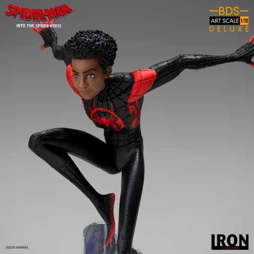 Statue Miles Morales - Spider-Man: Into the Spider-Verse - Bds Art Scale 1/10 - Iron Studios - Image 6