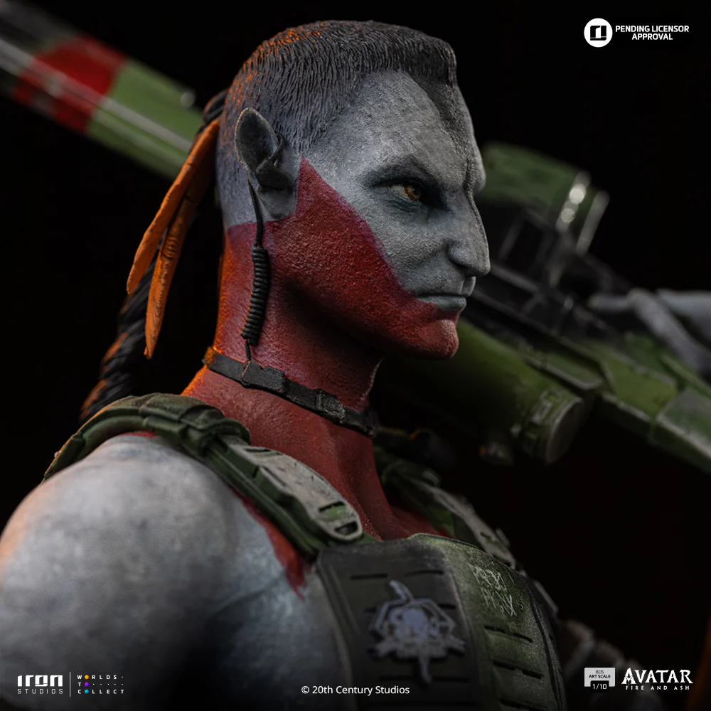 Pre-Order - Statue Miles Quaritch – Avatar 3: Fire and Ash – Art Scale 1/10 – Iron Studios - Image 14