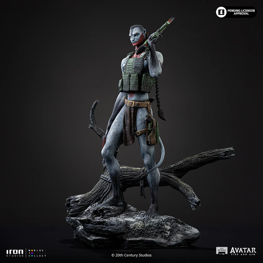 Pre-Order - Statue Miles Quaritch – Avatar 3: Fire and Ash – Art Scale 1/10 – Iron Studios - Image 3