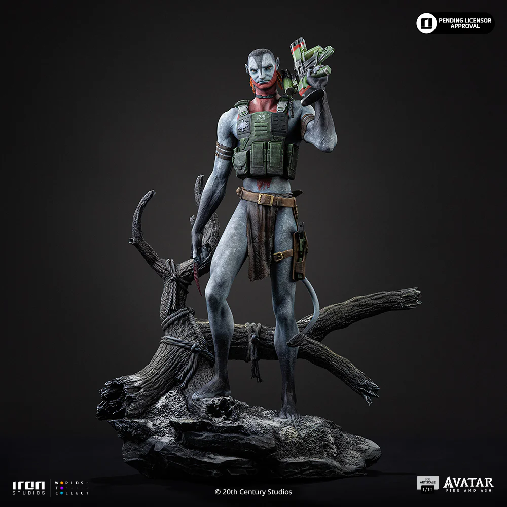 Pre-Order - Statue Miles Quaritch – Avatar 3: Fire and Ash – Art Scale 1/10 – Iron Studios - Image 4
