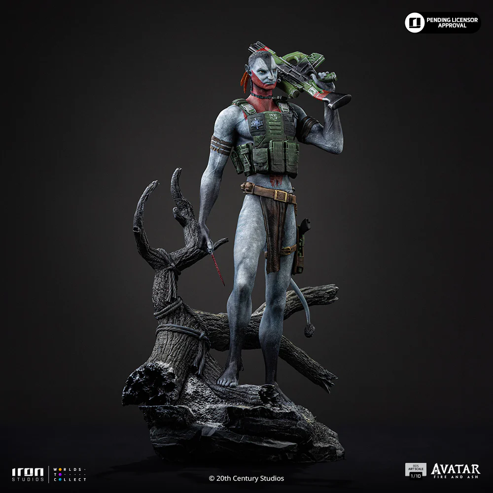 Pre-Order - Statue Miles Quaritch – Avatar 3: Fire and Ash – Art Scale 1/10 – Iron Studios - Image 6