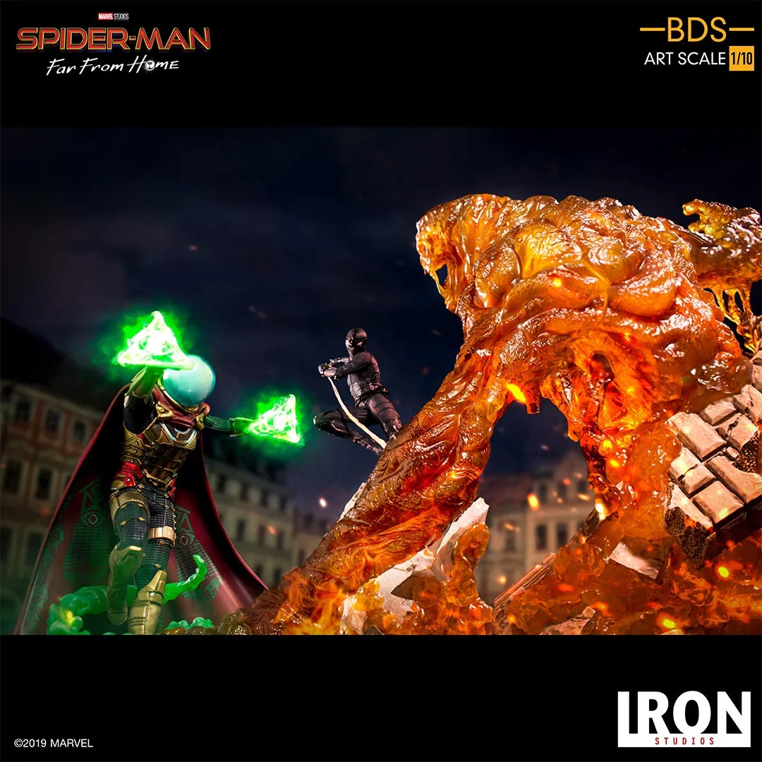Statue Molten-Man - Spider-Man: Far From Home - Bds Art Scale 1/10 - Iron Studios - Image 6