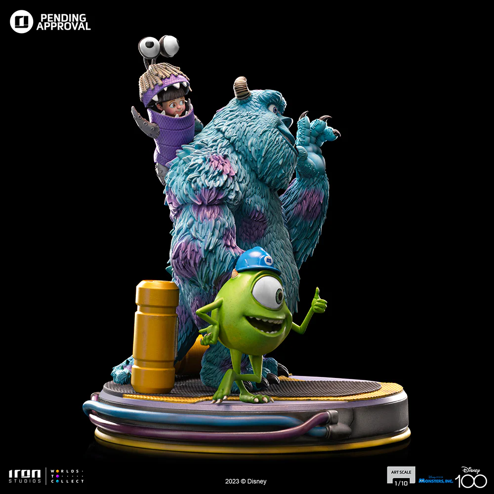 Monsters Inc. Diorama - Disney 100th - Monsters Inc. - Art Scale 1/10 - Iron Studios - Image 6
