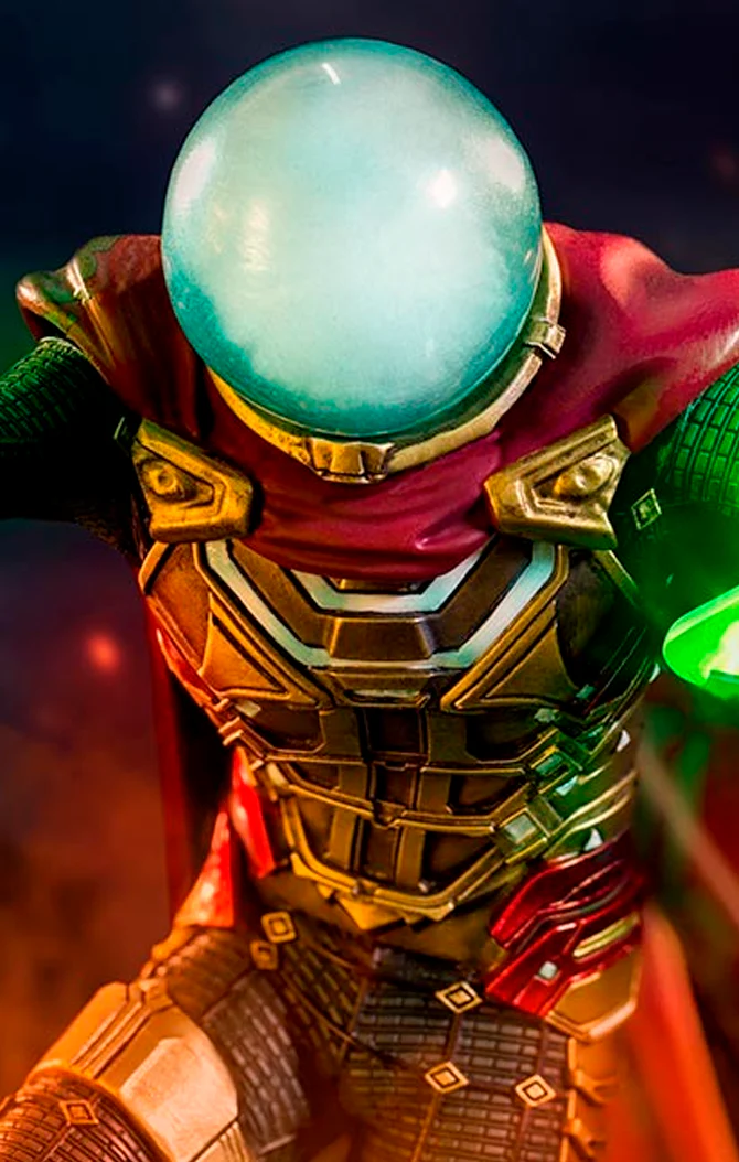 Statue Mysterio Deluxe - Spider-Man: Far From Home - Bds Art Scale 1/10 - Iron Studios - Image 3