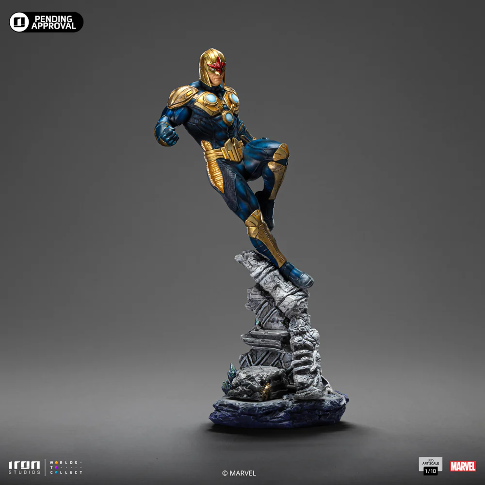 Statue Nova  Infinity Gauntlet Diorama  BDS Art Scale 1/10  Iron Studios - Image 4