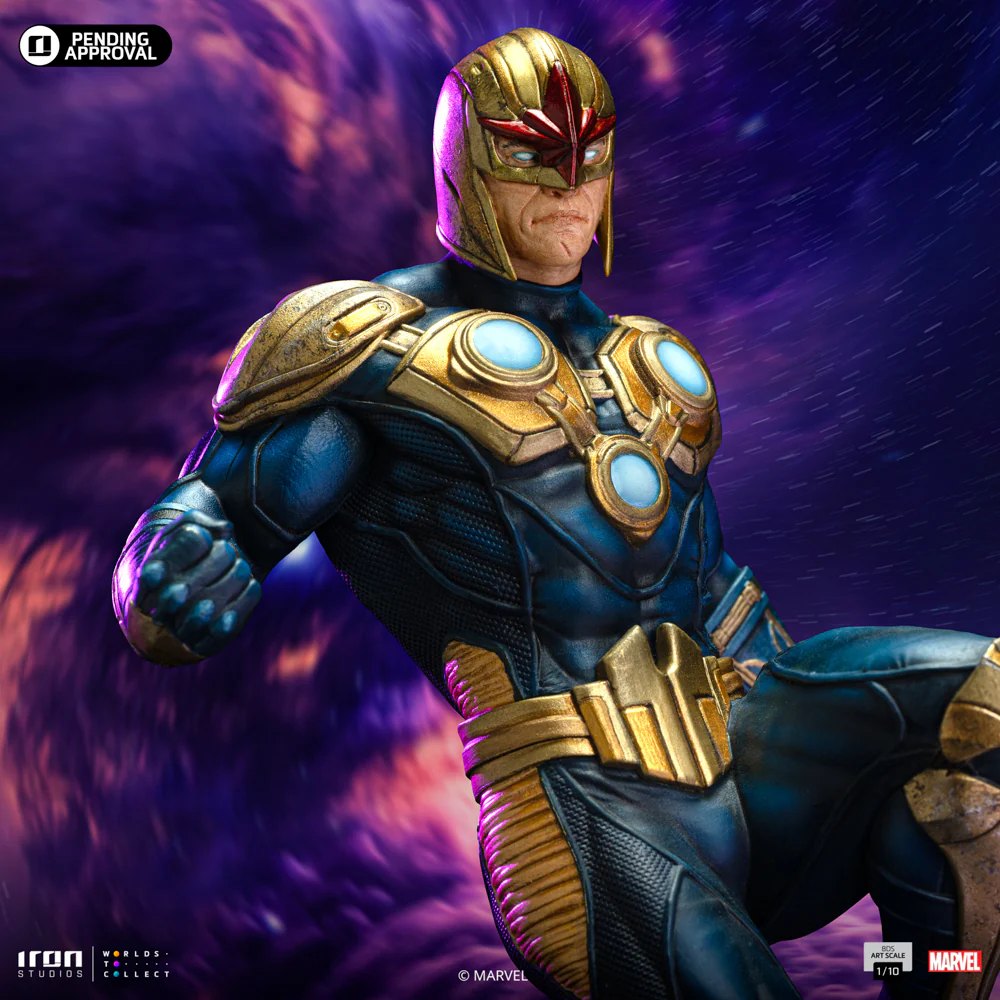 Statue Nova  Infinity Gauntlet Diorama  BDS Art Scale 1/10  Iron Studios - Image 9