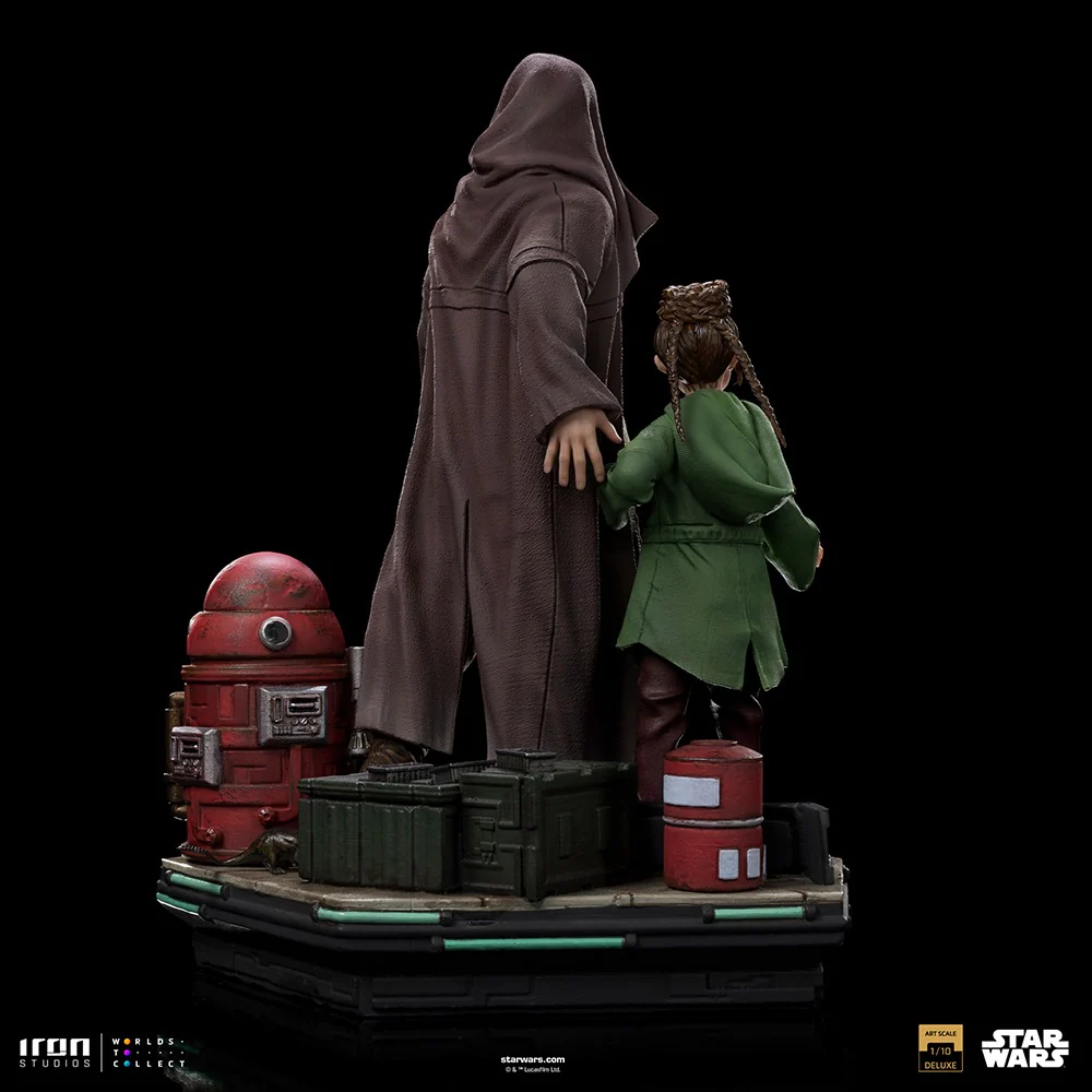 Obi-Wan and Young Leia - Star Wars: Obi-Wan Kenobi Series - Art Scale 1/10 - Iron Studios - Image 6
