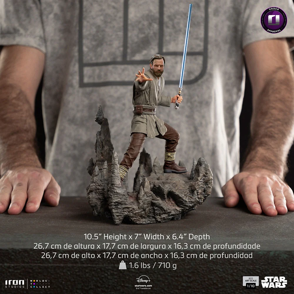 Obi-Wan Kenobi - Star Wars: Obi-Wan Kenobi Series - BDS Art Scale 1/10 - Iron Studios - Image 7