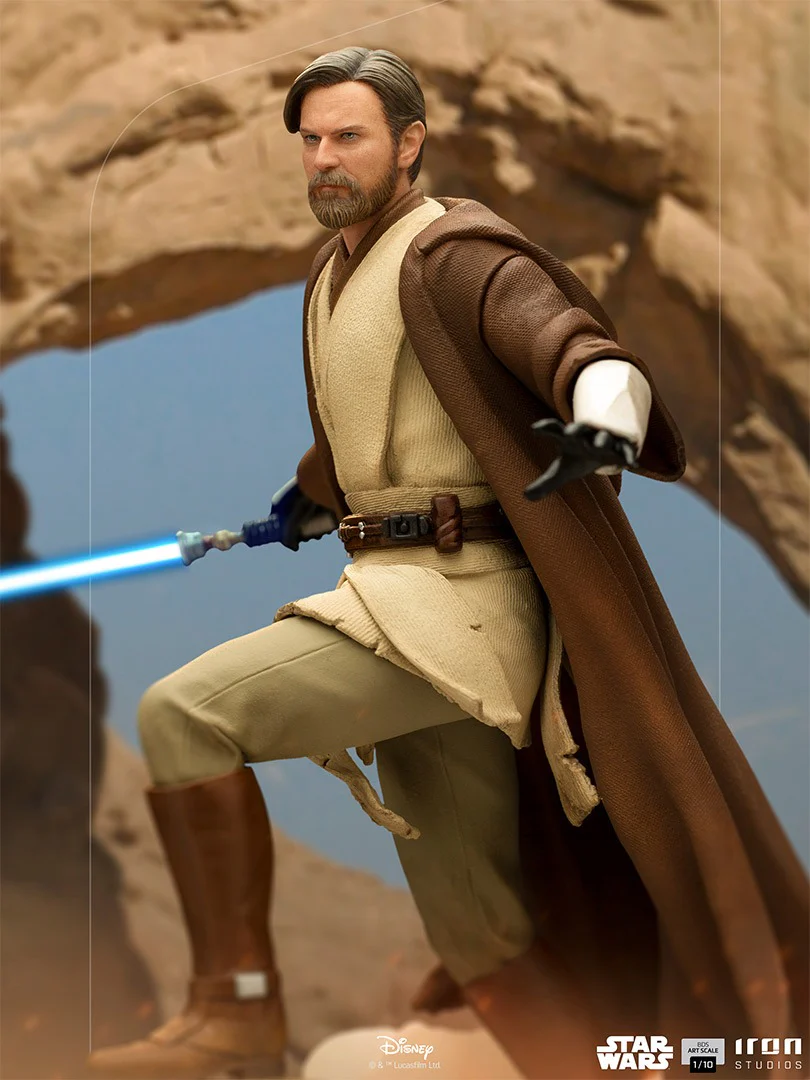 Obi-Wan Kenobi - Star Wars - BDS Art Scale 1/10 - Iron Studios - Image 3
