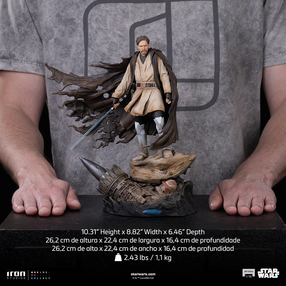 Pre-Order - Statue Obi-Wan (Signatures) – Star Wars – Art Scale 1/10 – Iron Studios - Image 20