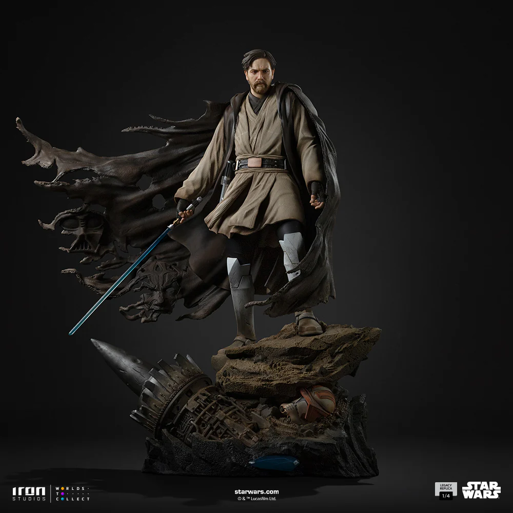 Pre-Order - Statue Obi-Wan (Signatures) – Star Wars – Legacy Replica 1/4 – Iron Studios - Image 5