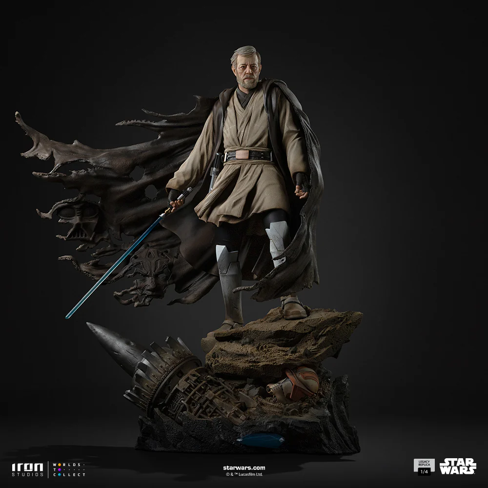 Pre-Order - Statue Obi-Wan (Signatures) – Star Wars – Legacy Replica 1/4 – Iron Studios - Image 6