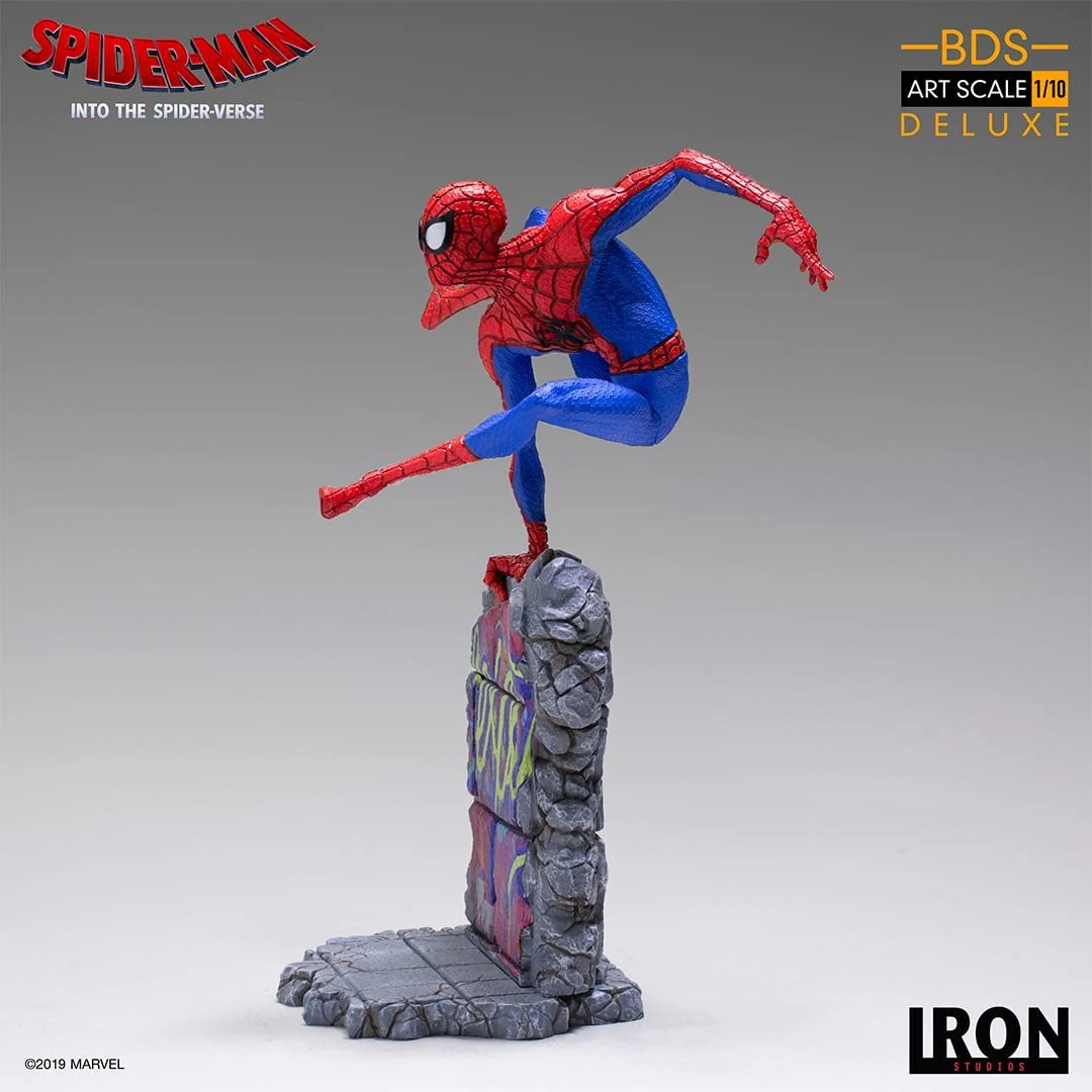 Statue Peter B. Parker - Spider-Man: Into the Spider-Verse - Bds Art Scale 1/10 - Iron Studios - Image 5