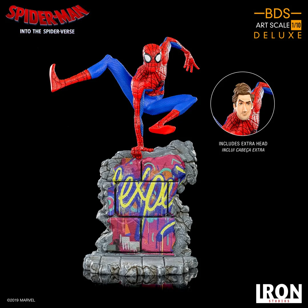 Statue Peter B. Parker - Spider-Man: Into the Spider-Verse - Bds Art Scale 1/10 - Iron Studios - Image 6